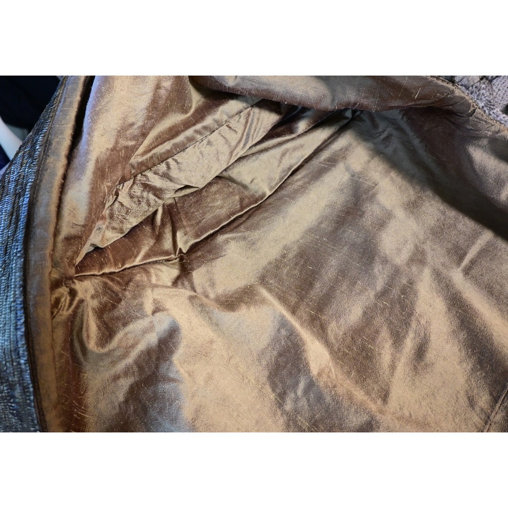 Custom Handmade Hooded Textured Robe Gold Metallic Sci-Fi Fantasy - Picture 12 of 16